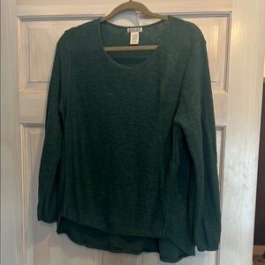 Avalin Green Women's cotton sweater